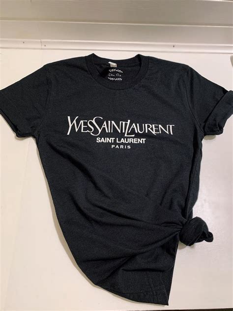 camiseta yves saint laurent hombre